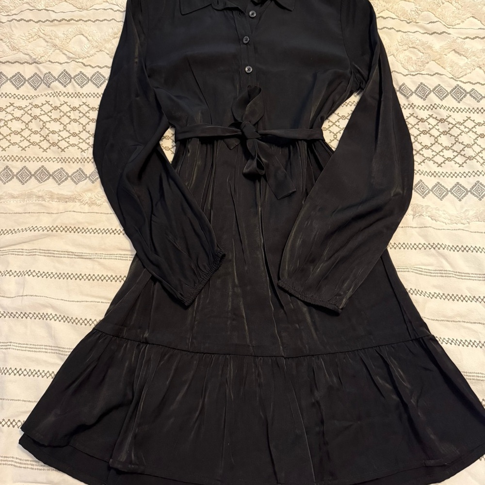 GAP Girl’s Black Long Sleeve Dress